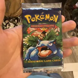 Base Set Booster Pack Venasaur Pack Art From Clovr Cards !!! UNWEIGHED Sealed! 742818061582 - Image 1