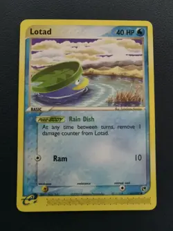 Pokemon Card Lotad 66/100 EX Sandstorm Common - Image 1