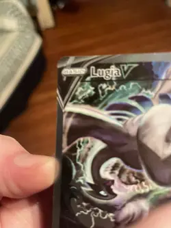 Pokemon TCG Lugia v Alt Art 186/195 Silver Tempest Card, Near Mint Condition - Image 3