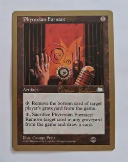 Magic MTG - Phyrexian Furnace - World Championships Worlds 1998 - LP - Image 1