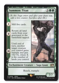 MTG Summon: Titan 204 FIN Regular NM - Image 1