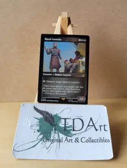 1x ROYAL ASSASSIN ~ NM - MTG - ACR Assassin's Creed - Extended Etched Foil - Image 3