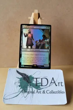 1x ROYAL ASSASSIN ~ NM - MTG - ACR Assassin's Creed - Extended Etched Foil - Image 5