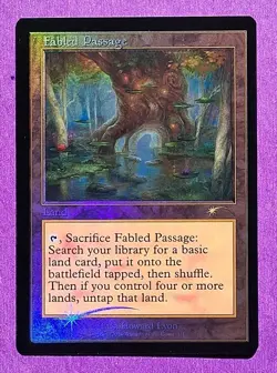 MTG Fabled Passage (Retro Frame) WPN & Gateway Promos Foil NM Staple - Image 1