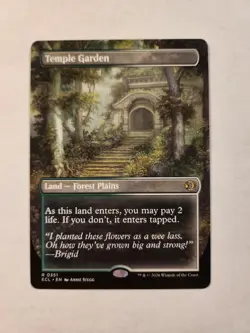 Temple Garden (Borderless) Lorwyn Eclipsed Regular Rare NM+ - Image 1