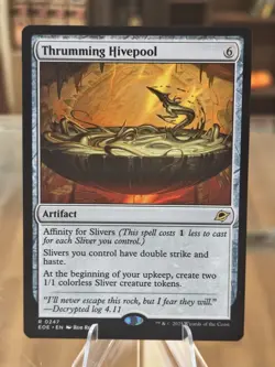 Thrumming Hivepool Edge of Eternities Non-Foil 247 Free Shipping! - Image 1