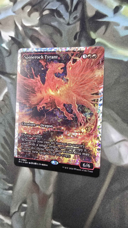 Spinerock Tyrant (0399) (Showcase) (Fracture Foil) Lorwyn Eclipsed Foil - Image 3