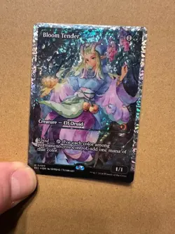 Bloom Tender (0400) (Showcase) (Fracture Foil) Lorwyn Eclipsed Foil - Image 1