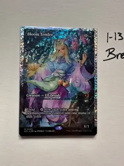 Bloom Tender (0400) (Showcase) (Fracture Foil) Lorwyn Eclipsed Foil - Image 3