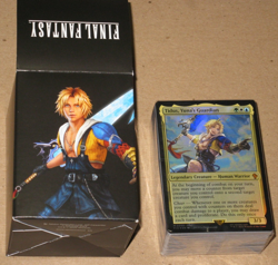Magic MTG Final Fantasy X Counter Blitz Tidus Commander Deck * DECK and BOX - Image 1