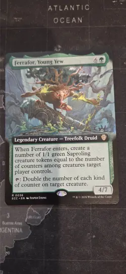 MTG Ferrafor Young Yew Borderless Lorwyn - Image 1