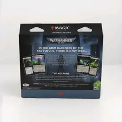 MTG Universes Warhammer 40K Commander Necron Dynasties Deck Magic Gathering - Image 2