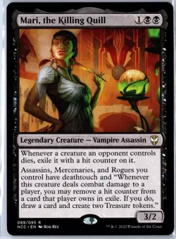 Commander: Streets of New Capenna #89 Mari, the Killing Quill - Image 1