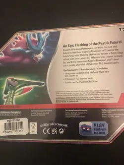 Pokemon TCG Paradox Clash Iron Leaves EX Sealed Tin - Image 3