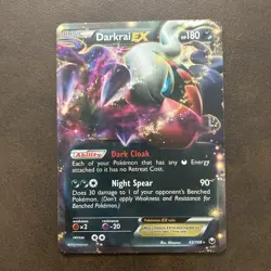 Darkrai EX 63/108 Full Art Holo Pokemon Dark Explorers TCG - Image 3