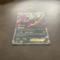 Darkrai EX 63/108 Full Art Holo Pokemon Dark Explorers TCG - Image 5