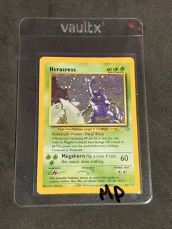 Pokemon Neo Genesis Unlimited Heracross - 6/111 - Holo - (MP) - Image 1