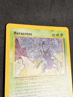 Pokemon Neo Genesis Unlimited Heracross - 6/111 - Holo - (MP) - Image 5