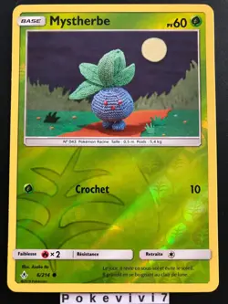 Carte Pokemon MYSTHERBE 6/214 REVERSE Soleil et Lune 10 SL10 FR NEUF - Image 1