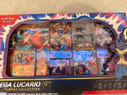 Pokemon TCG Mega Lucario ex Figure Collection Sealed - Image 4