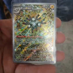 Pokemon TCG Magneton SVP 159 Promo Surging Sparks Pokemon Center Stamped - Image 1