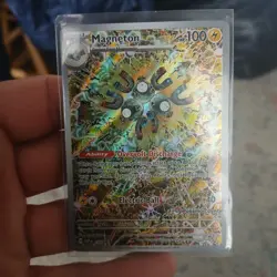 Pokemon TCG Magneton SVP 159 Promo Surging Sparks Pokemon Center Stamped - Image 4