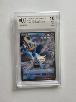 Empoleon V - 040/163 Ultra Rare Battle Styles Gem / Mint 10 Pokemon TCG - Image 1