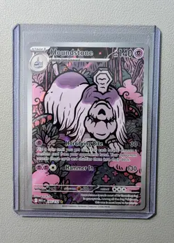 Houndstone 145/132 - Illustration Rare IR - Mega Evolutions - Pokemon TCG - NM - Image 1