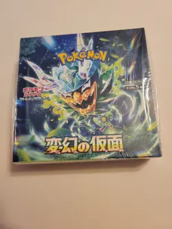 Pokemon Japanese Transformation Mask of Change Booster Box - Sealed - 30 Packs - Image 1
