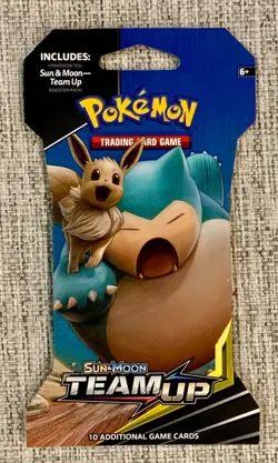 Pokemon TCG- Sun & Moon Team Up Sleeved Booster Pack - Image 1
