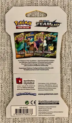 Pokemon TCG- Sun & Moon Team Up Sleeved Booster Pack - Image 2