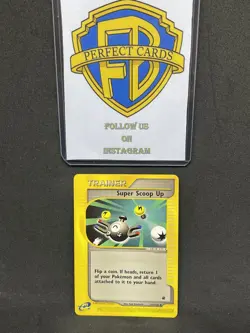 POKEMON EXPEDITION SUPER SCOOP UP UNCOMMON 151/165 NM ENG - Image 1