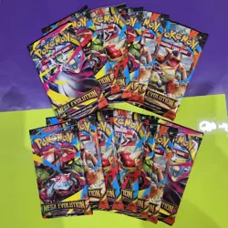 17 Pokemon Destined Rivals + 12 mega evolution Booster Pack brand new sealed - Image 2