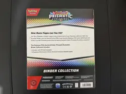 POKEMON TCG SCARLET & VIOLET PRISMATIC EVOLUTIONS BINDER COLLECTION *SEALED* - Image 2