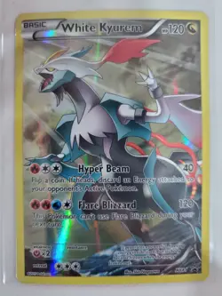 White Kyurem Full Art Promo XY81 XY Holo LP Pokemon TCG - Image 1