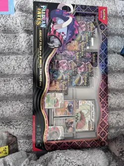 Pokemon Paldean Fates Great Tusk ex Iron Threads Ex Premium Collection SEALED - Image 1