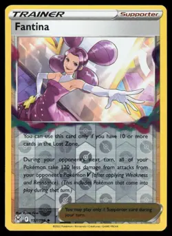 Pokemon - Fantina 157/196 - Reverse Holo - Lost Origin -NM/M - Image 1