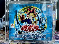Yugioh Asian English LOB Legend of Blue Eyes White Dragon 1st Edition Box Sealed - Image 1