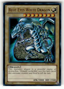 Blue-Eyes White Dragon SDBE-EN001 Unlimited Ultra Rare Structure Deck: Saga of B - Image 1
