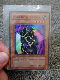 Yugioh - Gearfried the Iron Knight PSV-101 - 1st Edition. - Image 1