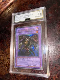 Ags 9.5 PSA 9 Thousand-Eyes Restrict Pharaoh's Servant 1st Edition YUGIOH - Image 2