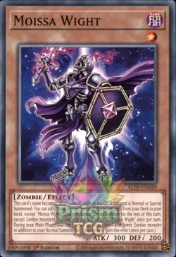 1st ed Moissa Wight common ALIN-EN029 Yugioh - Image 1