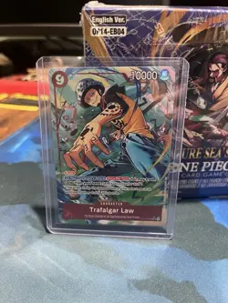 Trafalgar Law One Piece Alt Art OP14-009 (SR) Mint Condition English - Image 1