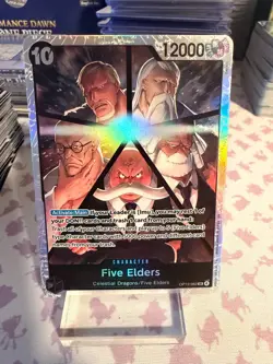 Five Elders OP13-082 SR One Piece Carrying On His Will NM - Image 1