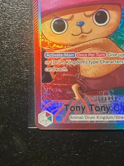 Tony Tony Chopper Alt Art Leader OP08-001 Two Legends English One Piece CCG - Image 3