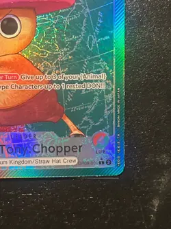 Tony Tony Chopper Alt Art Leader OP08-001 Two Legends English One Piece CCG - Image 4