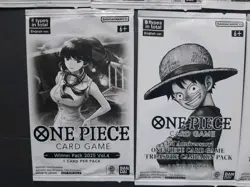 2025 One Piece Treasure Campaign Promo WINNER Packs EN OP13 - 7 packs Total - Image 5