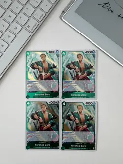 Roronoa Zoro PRB02-006 R x4 Playset | One Piece ENGLISH | MINT - Image 1