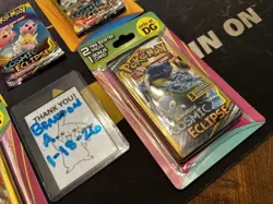 Pokemon Sun & Moon Cosmic Eclipse Blister Booster Packs Hanger 3-Card 10-Card Pk 820650805899 - Image 2
