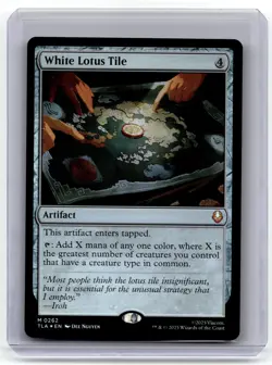 White Lotus Tile Avatar: The Last Airbender Magic MTG NM Card FOIL - Image 1